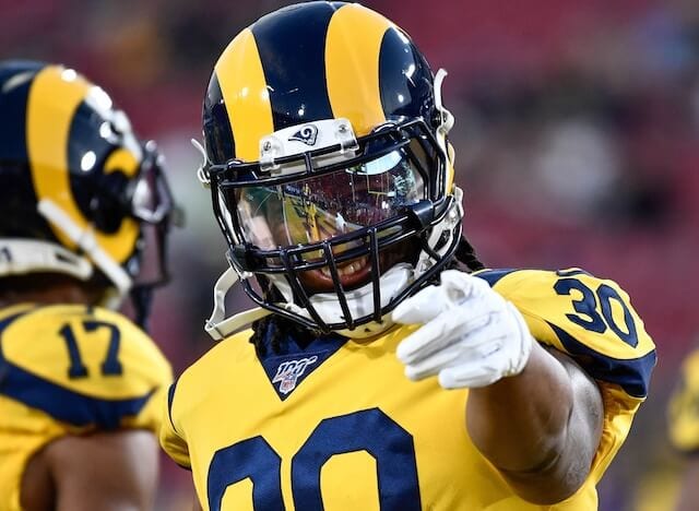 Todd Gurley backed by Rams in first Super Bowl play against