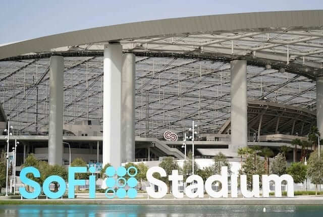 SoFi Stadium entrance