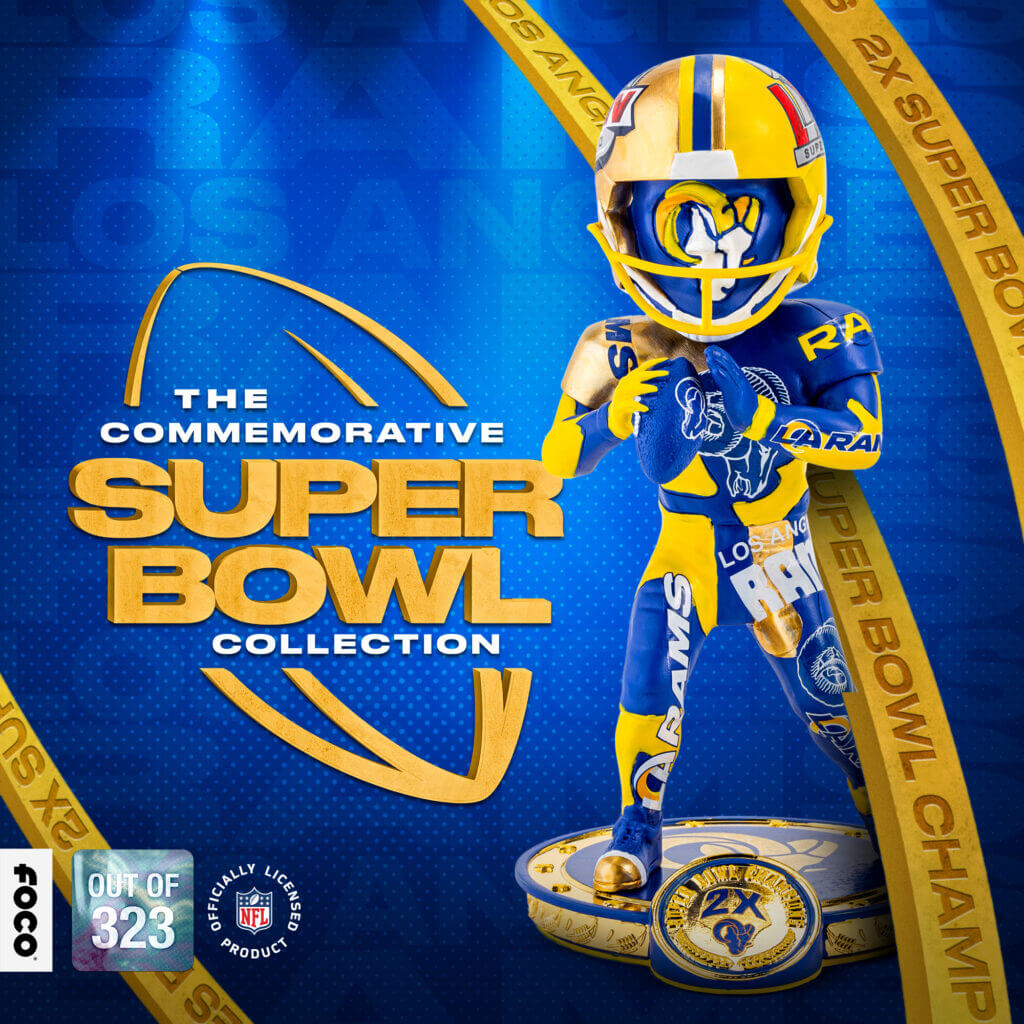 Los Angeles Rams Super Bowl bobblehead